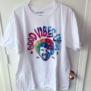 Bob Ross Graphic T shirt